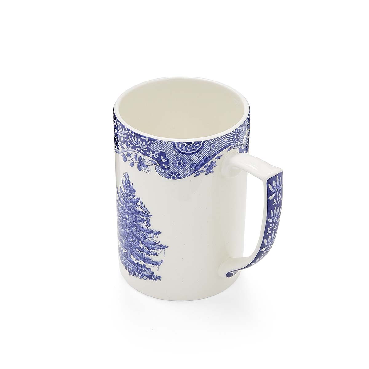 Blue Italian Christmas Tree Mug image number null